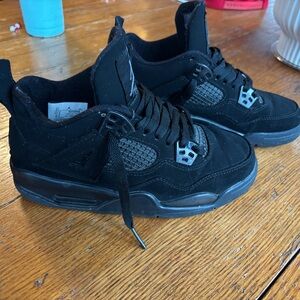 Black Cat Jordan 4 look alikes